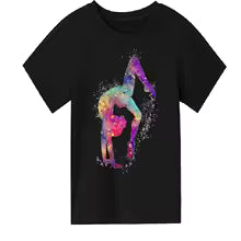 Load image into Gallery viewer, Colorful Gymnast T-Shirt
