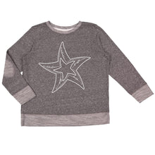 Load image into Gallery viewer, French Terry Star Crewneck
