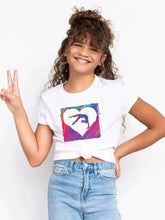 Load image into Gallery viewer, Colorful Gymnast T-Shirt
