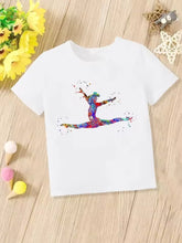 Load image into Gallery viewer, Colorful Gymnast T-Shirt
