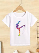Load image into Gallery viewer, Colorful Gymnast T-Shirt
