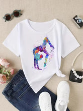 Load image into Gallery viewer, Colorful Gymnast T-Shirt
