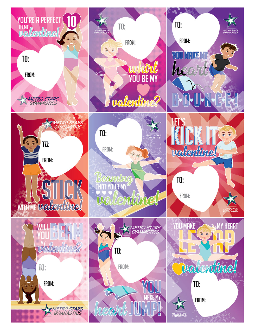 VALENTINE'S DAY CARDS - Digital Download